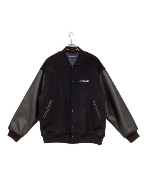 DESCENDANT（ディセンダント）DESCENDANT (ディセンダント) FLUKE UP VARSITY JACKET ブラック サイズ:4の古着・服飾アイテム