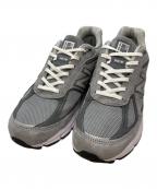 NEW BALANCEニューバランス）の古着「990V4 ローカットスニーカー」｜グレー