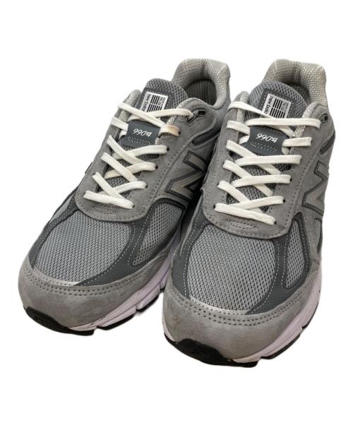 NEW BALANCE（ニューバランス）NEW BALANCE (ニューバランス) 990V4 ローカットスニーカー グレー サイズ:28㎝の古着・服飾アイテム
