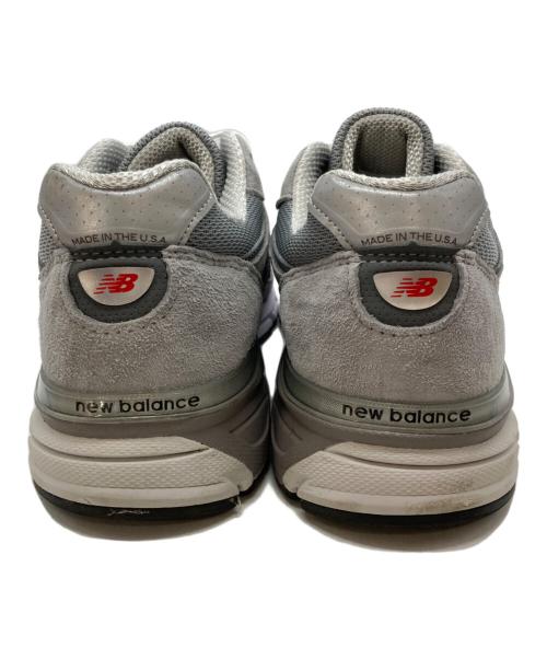 NEW BALANCE（ニューバランス）NEW BALANCE (ニューバランス) 990V4 ローカットスニーカー グレー サイズ:28㎝の古着・服飾アイテム