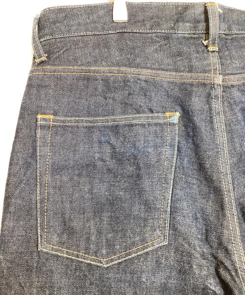 REQUIRE（リクワイア）REQUIRE (リクワイア) リジットデニムパンツ インディゴ サイズ:Lの古着・服飾アイテム