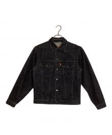 LEVI'S（リーバイス）の古着「先染めブラック デニムジャケット」｜ブラック