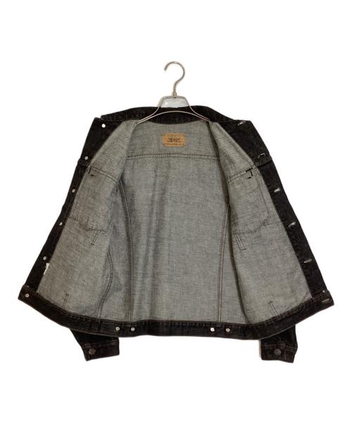 LEVI'S（リーバイス）LEVI'S (リーバイス) 先染めブラック デニムジャケット ブラック サイズ:Ｓの古着・服飾アイテム