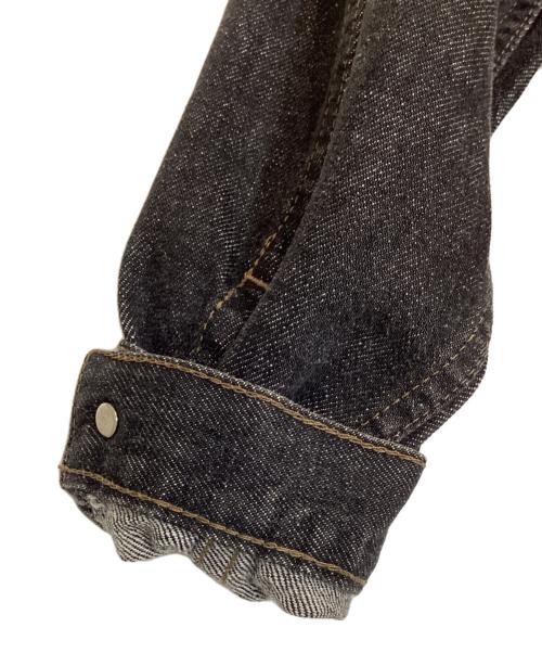 LEVI'S（リーバイス）LEVI'S (リーバイス) 先染めブラック デニムジャケット ブラック サイズ:Ｓの古着・服飾アイテム