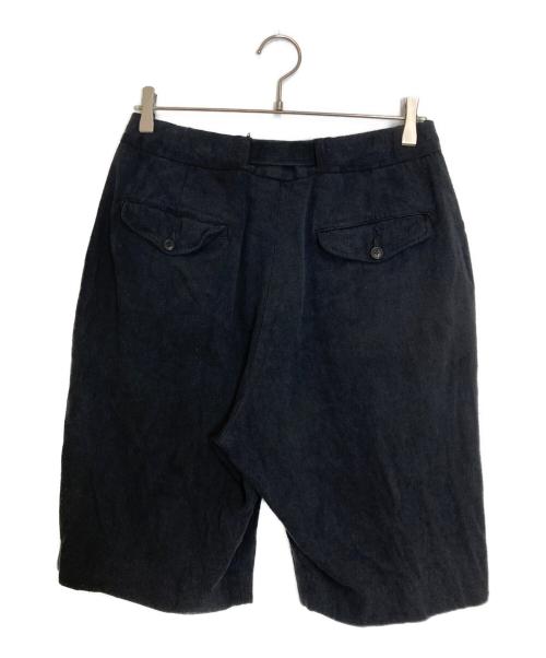 COMOLI（コモリ）COMOLI (コモリ) シルクネップ ショーツ ネイビー サイズ:2の古着・服飾アイテム