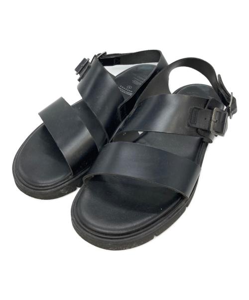 foot the coacher（フットザコーチャー）foot the coacher (フットザコーチャー) ANARCHO レザーストラップサンダル ブラック サイズ:無しの古着・服飾アイテム