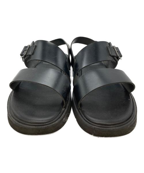 foot the coacher（フットザコーチャー）foot the coacher (フットザコーチャー) ANARCHO レザーストラップサンダル ブラック サイズ:無しの古着・服飾アイテム
