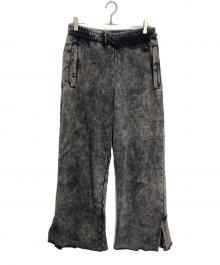 DIESEL（ディーゼル）の古着「P-TOPPAL ダブルレイヤースウェットパンツ」｜グレー