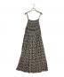 sara mallika (サラマリカ) Cotton Lurex Ripple Print Cami Dress ブラック×アイボリー サイズ:不明：11000円
