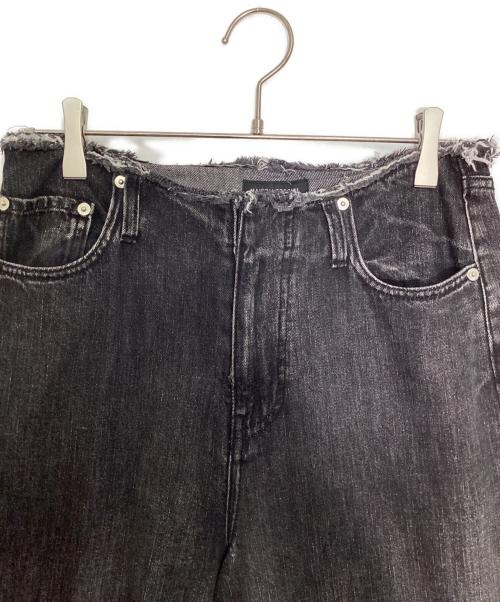 MAISON SPECIAL（メゾンスペシャル）MAISON SPECIAL (メゾンスペシャル) Gradation Wide Denim Pants/グラデーション ワイド パンツ グレー サイズ:38の古着・服飾アイテム