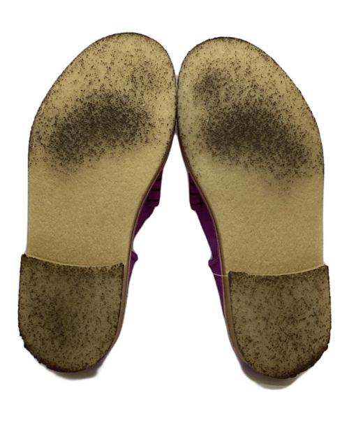 HENDER SCHEME（エンダースキーマ）HENDER SCHEME (エンダースキーマ) スエードローファースリッポン パープル サイズ:SIZE 2の古着・服飾アイテム