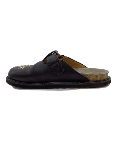 HENDER SCHEME（エンダースキーマ）HENDER SCHEME (エンダースキーマ) レザーサンダル ブラック サイズ:SIZE 2の古着・服飾アイテム