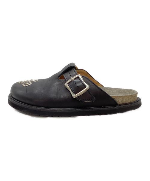 HENDER SCHEME（エンダースキーマ）HENDER SCHEME (エンダースキーマ) レザーサンダル ブラック サイズ:SIZE 2の古着・服飾アイテム