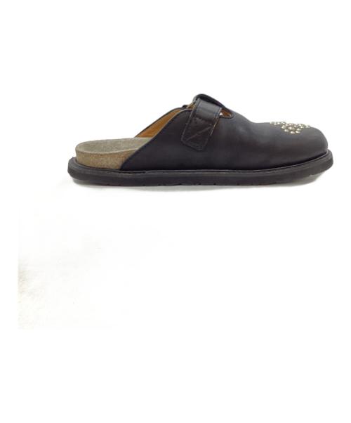 HENDER SCHEME（エンダースキーマ）HENDER SCHEME (エンダースキーマ) レザーサンダル ブラック サイズ:SIZE 2の古着・服飾アイテム