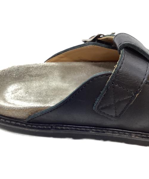 HENDER SCHEME（エンダースキーマ）HENDER SCHEME (エンダースキーマ) レザーサンダル ブラック サイズ:SIZE 2の古着・服飾アイテム
