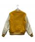 THE REAL McCOY'S (ザ・リアルマッコイズ) 袖レザースタジャン イエロー×ベージュ サイズ:38：25000円