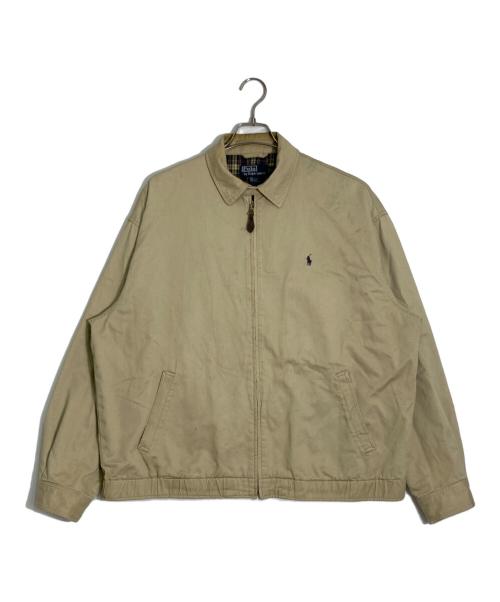 POLO RALPH LAUREN（ポロ・ラルフローレン）POLO RALPH LAUREN (ポロ・ラルフローレン) スイングトップ ベージュ サイズ:Lの古着・服飾アイテム