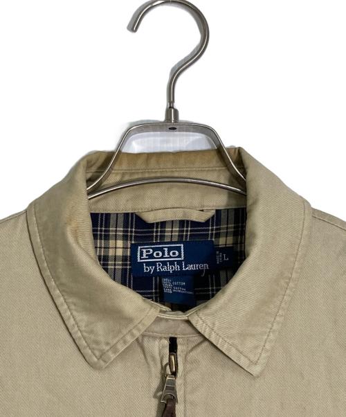 POLO RALPH LAUREN（ポロ・ラルフローレン）POLO RALPH LAUREN (ポロ・ラルフローレン) スイングトップ ベージュ サイズ:Lの古着・服飾アイテム