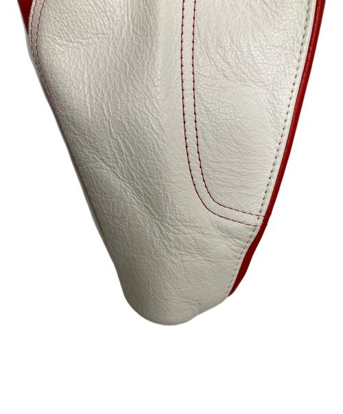 SUPREME（シュプリーム）SUPREME (シュプリーム) YOHJI YAMAMOTO (ヨウジヤマモト) VANSON LEATHERS (ヴァンソン レザーズ) Split Jacket スプリットジャケット ホワイト サイズ:Lの古着・服飾アイテム