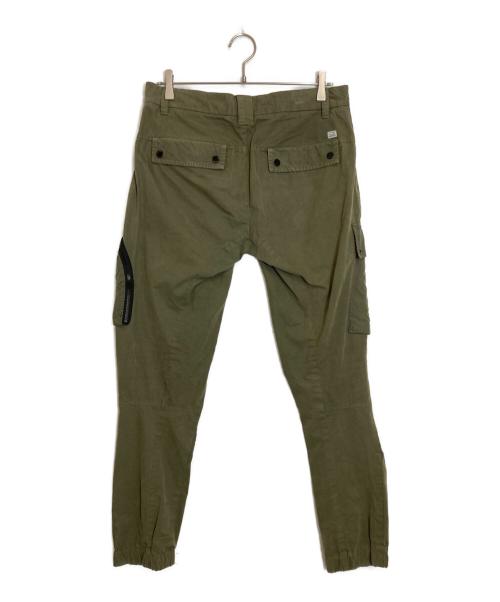 C.P COMPANY（シーピーカンパニー）C.P COMPANY (シーピーカンパニー) マイクロレップス ダイヤモンド ピーチ ユーティリティー パンツ オリーブ サイズ:46の古着・服飾アイテム