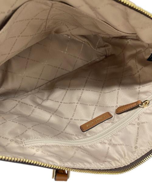 MICHAEL KORS（マイケル・コース）MICHAEL KORS (マイケル・コース) トートバッグ ブラウンの古着・服飾アイテム