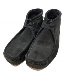 CLARKS（クラークス）の古着「ワラビーブーツ」｜ブラック