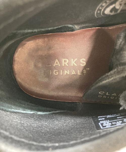 CLARKS（クラークス）CLARKS (クラークス) ワラビーブーツ ブラック サイズ:41 1/2の古着・服飾アイテム