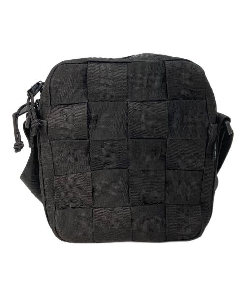 SUPREME（シュプリーム）Supreme (シュプリーム) Woven shoulder bag ブラックの古着・服飾アイテム
