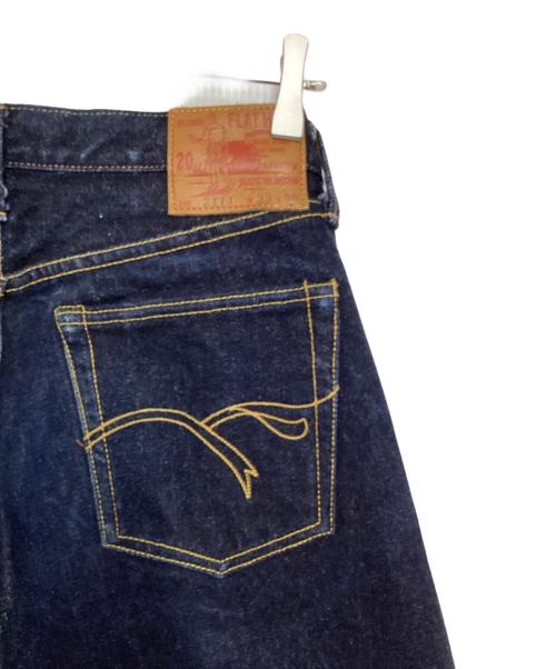 FLAT HEAD（フラット ヘッド）FLAT HEAD (フラット ヘッド) 15周年限定20ozデニムパンツ インディゴ サイズ:33の古着・服飾アイテム