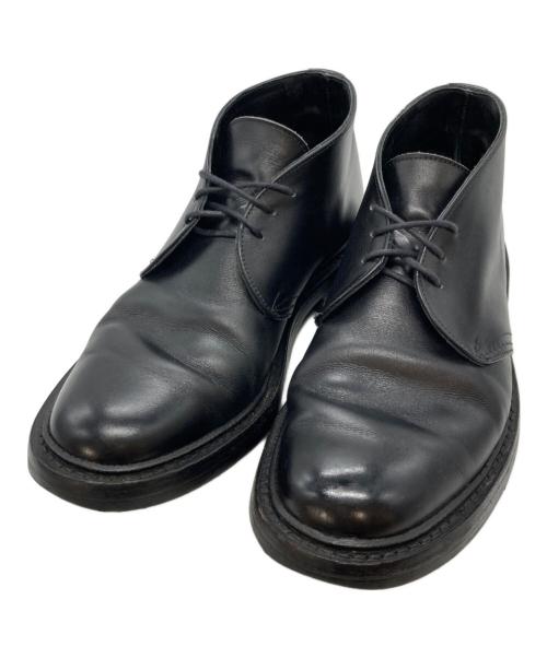 Tricker's（トリッカーズ）Tricker's (トリッカーズ) Winstonチャッカーブーツ ブラック サイズ:SIZE7の古着・服飾アイテム