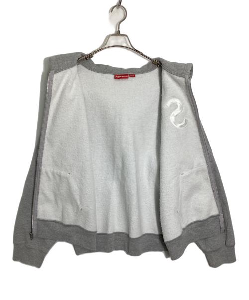 SUPREME（シュプリーム）SUPREME (シュプリーム) s logo hooded sweatshirt/ロゴフーデッドパーカー グレー サイズ:Lの古着・服飾アイテム