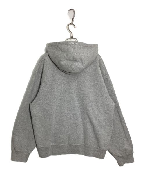 SUPREME（シュプリーム）SUPREME (シュプリーム) s logo hooded sweatshirt/ロゴフーデッドパーカー グレー サイズ:Lの古着・服飾アイテム