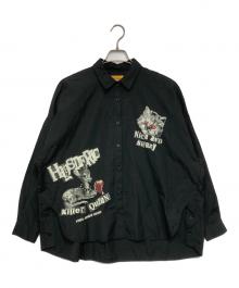 Hysteric Glamour（ヒステリックグラマー）の古着「KILLER QUEEN オーバーシャツ」｜ブラック