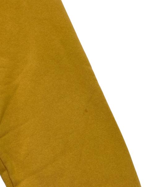 stussy（ステューシー）stussy (ステューシー) アーチロゴスウェット イエロー サイズ:Lの古着・服飾アイテム
