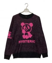 Hysteric Glamour（ヒステリックグラマー）の古着「PANDAジャカード セーター」｜ブラック