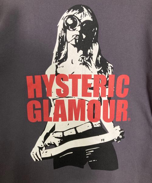 Hysteric Glamour（ヒステリックグラマー）Hysteric Glamour (ヒステリックグラマー) MY FIRE オーバーサイズパーカー グレー サイズ:freeの古着・服飾アイテム