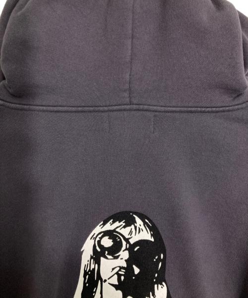 Hysteric Glamour（ヒステリックグラマー）Hysteric Glamour (ヒステリックグラマー) MY FIRE オーバーサイズパーカー グレー サイズ:freeの古着・服飾アイテム