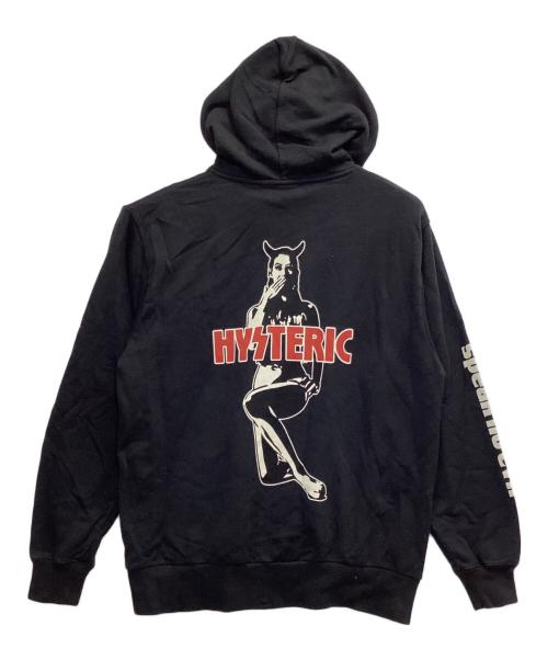 Hysteric Glamour（ヒステリックグラマー）Hysteric Glamour (ヒステリックグラマー) SPEAK NO EVIL パーカー ブラック サイズ:XLの古着・服飾アイテム