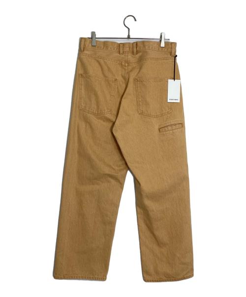 PORTANCE（ポータンス）PORTANCE (ポータンス) RELAX FIT 6P COL JEANS/リラックス フィット シックスポケット カラー ジーンズ オレンジ サイズ:Mの古着・服飾アイテム