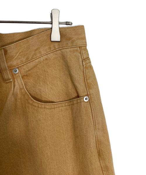PORTANCE（ポータンス）PORTANCE (ポータンス) RELAX FIT 6P COL JEANS/リラックス フィット シックスポケット カラー ジーンズ オレンジ サイズ:Mの古着・服飾アイテム
