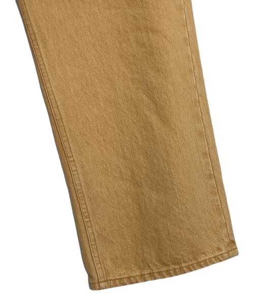 PORTANCE（ポータンス）PORTANCE (ポータンス) RELAX FIT 6P COL JEANS/リラックス フィット シックスポケット カラー ジーンズ オレンジ サイズ:Mの古着・服飾アイテム