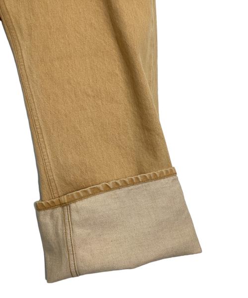 PORTANCE（ポータンス）PORTANCE (ポータンス) RELAX FIT 6P COL JEANS/リラックス フィット シックスポケット カラー ジーンズ オレンジ サイズ:Mの古着・服飾アイテム