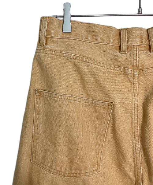 PORTANCE（ポータンス）PORTANCE (ポータンス) RELAX FIT 6P COL JEANS/リラックス フィット シックスポケット カラー ジーンズ オレンジ サイズ:Mの古着・服飾アイテム