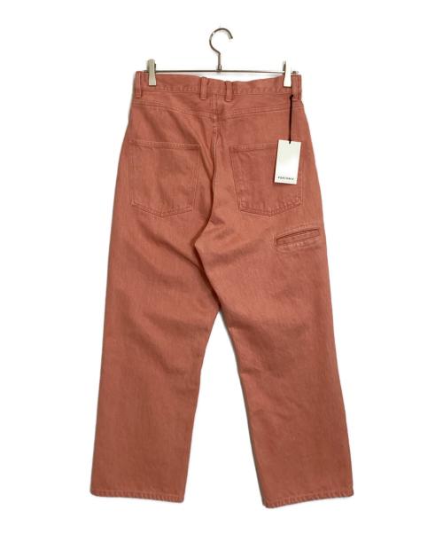 PORTANCE（ポータンス）PORTANCE (ポータンス) RELAX-FIT 6P COL JEANS ピンク サイズ:Sの古着・服飾アイテム