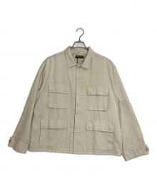 PORTANCE（ポータンス）の古着「HEMP MIX BDU JKT」｜アイボリー