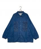 SCAR PETTAスカルペッタ）の古着「DENIM COACH JACKET」｜インディゴ