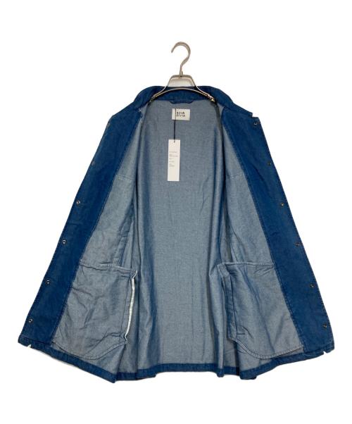 SCAR PETTA（スカルペッタ）SCAR PETTA (スカルペッタ) DENIM COACH JACKET インディゴ サイズ:free 未使用品の古着・服飾アイテム