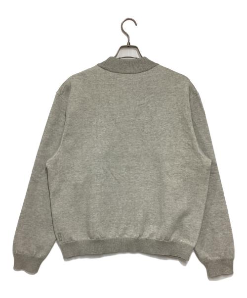 UN USELESS（アンユーズレス）UN USELESS (アンユーズレス) D+E+K MOC NECK RELAXING SWKNIT グレー サイズ:SIZE1の古着・服飾アイテム