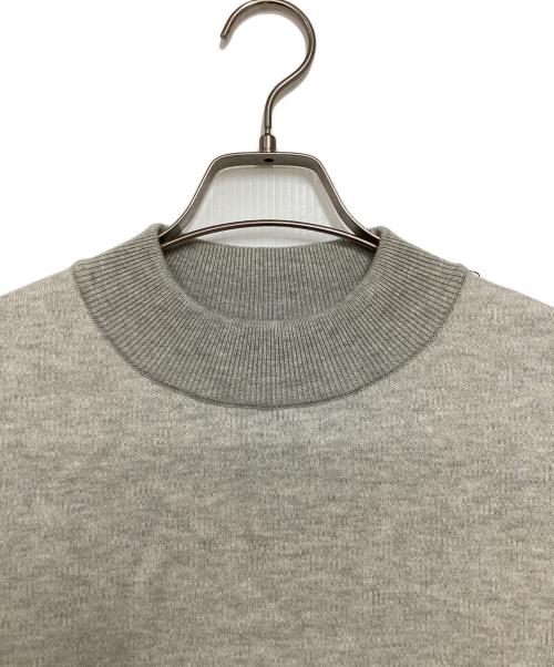 UN USELESS（アンユーズレス）UN USELESS (アンユーズレス) D+E+K MOC NECK RELAXING SWKNIT グレー サイズ:SIZE1の古着・服飾アイテム