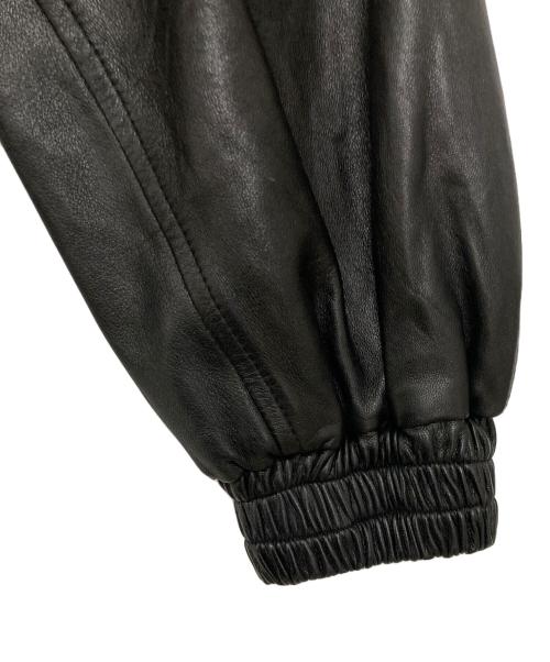 MAISON SPECIAL（メゾンスペシャル）MAISON SPECIAL (メゾンスペシャル) Voluminous Leather Blouson ブラック サイズ:Freeの古着・服飾アイテム